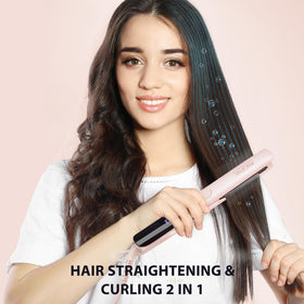 ANGENIL Pro Titanium Flat Iron with LCD display