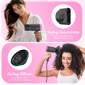 ANIEKIN Hair Dryer compact design on a bathroom counter
