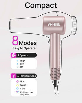 ANIEKIN Hair Dryer elegant packaging