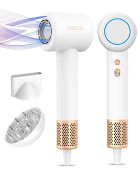 ANIEKIN Hair Dryer front view with sleek design