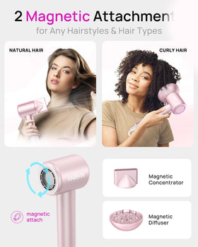 ANIEKIN Hair Dryer in a lifestyle setting on a bathroom counter