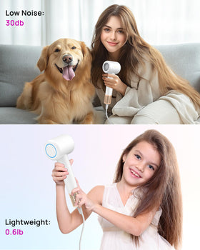 ANIEKIN Hair Dryer packaging and accessories included