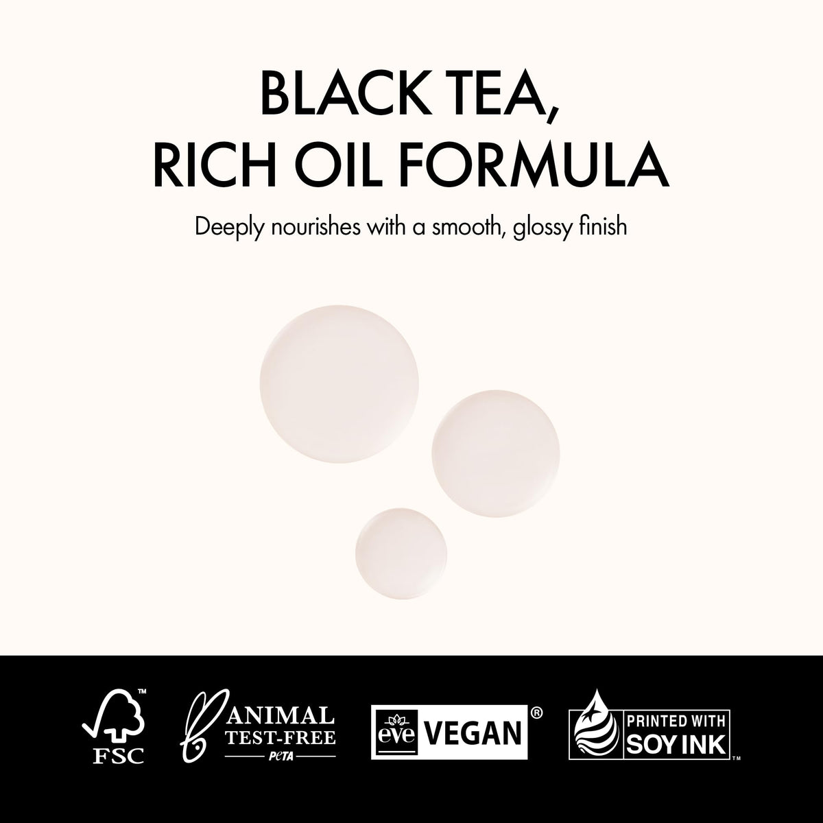 ANILLO Biotin Hair Serum texture on hand