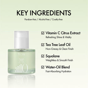 ANILLO Lime Sunday Refresh Hair Essence close-up of pump