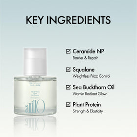 ANILLO Protein Hair Serum on a wooden background
