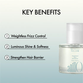 ANILLO Protein Hair Serum with flowers