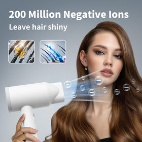 ANNE BETTY Ionic Hair Dryer showing temperature settings
