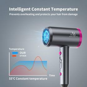 ANNE BETTY Ionic Hair Dryer with magnetic attachments