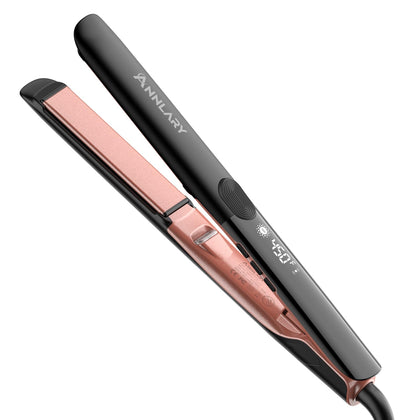 ANNLARY 2-in-1 Hair Straightener and Curler front view