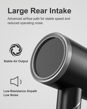 ANNLARY Hair Dryer with all attachments displayed