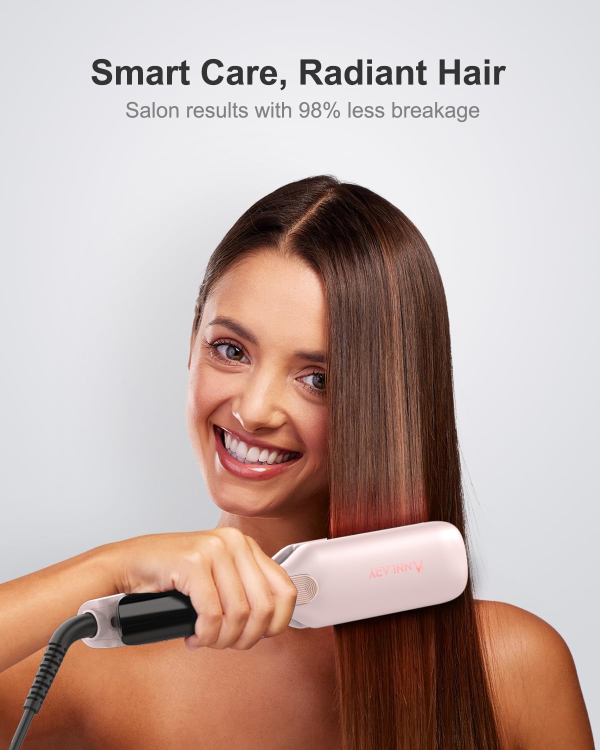 ANNLARY Hair Straightener side view