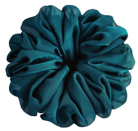 AnnushkaHomeDecor scrunchie showing soft chiffon texture