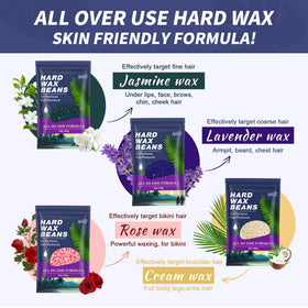 ANRUZ Waxing Kit post-wax cream tube