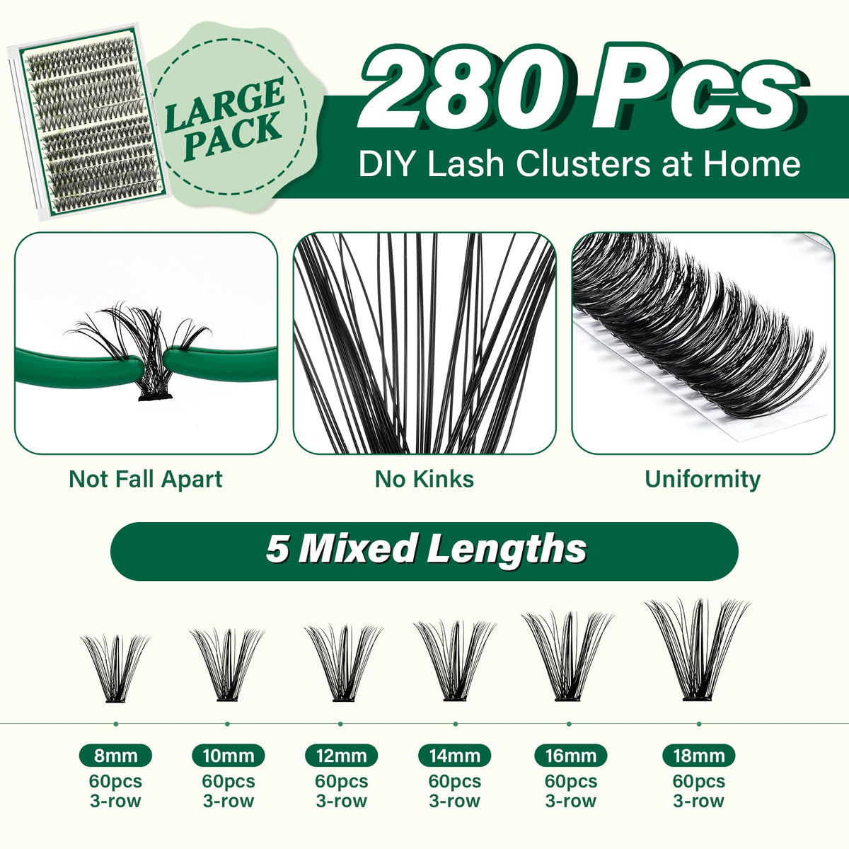 Anti-stick tweezers from KEYYOU Lash Extension Kit