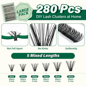 Anti-stick tweezers from KEYYOU Lash Extension Kit
