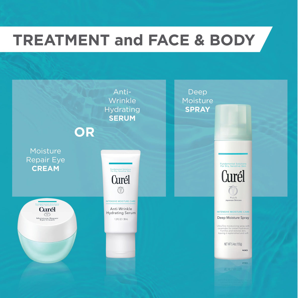 Anti-Wrinkle Hydrating Serum with hydrating water essence