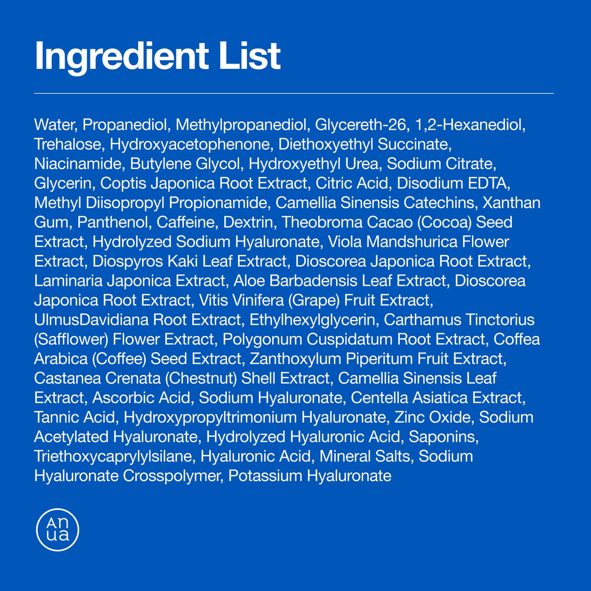 ANUA 8 Hyaluronic Acid Calming Pad showing pad texture