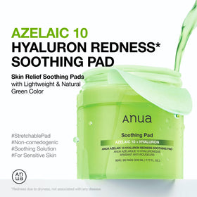ANUA Azelaic Acid 10% Toner Pads packaging details