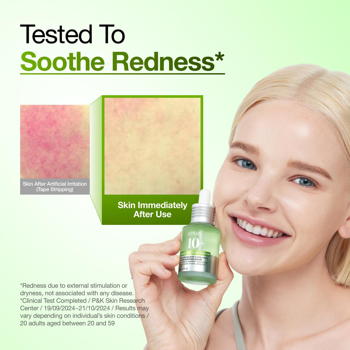 ANUA Azelaic Acid Serum with natural ingredients