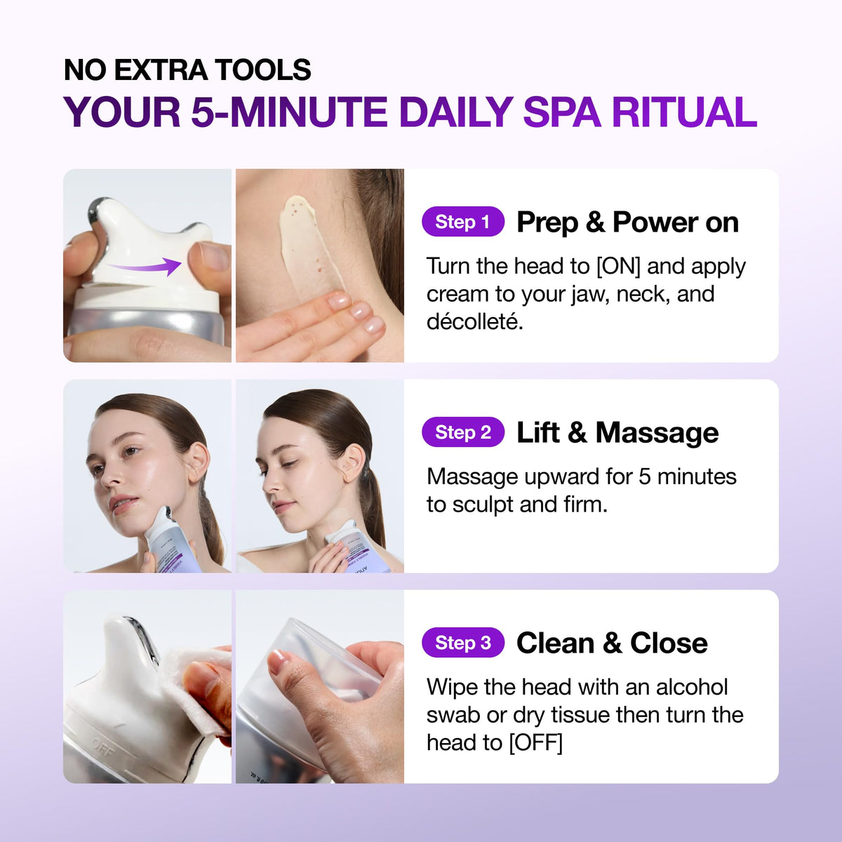 ANUA Collagen Retinol Gua Sha Cream in use during a skincare routine