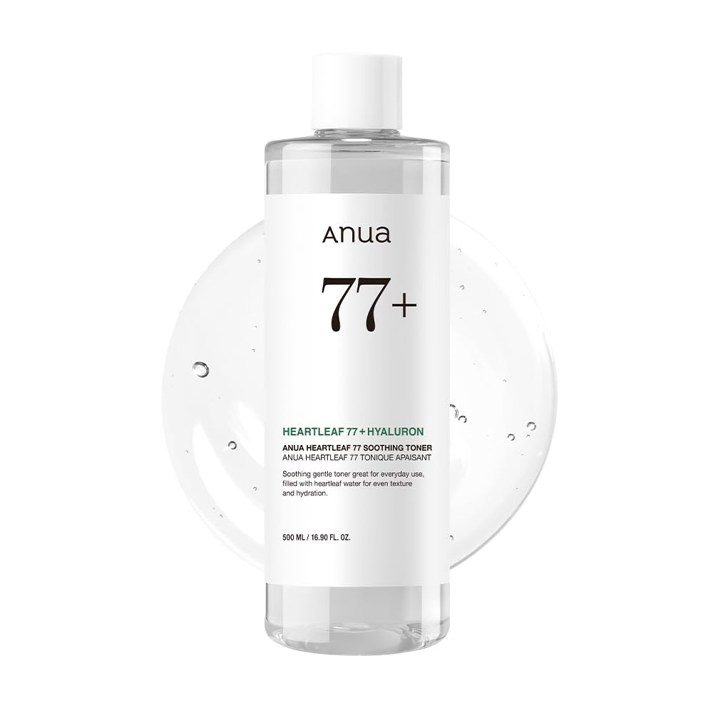 ANUA Heartleaf 77 Soothing Toner front view 16.9 fl. oz