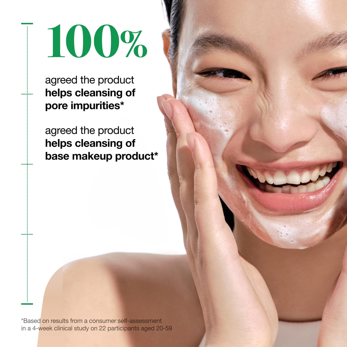 ANUA Heartleaf Quercetinol Pore Deep Cleansing Foam with ingredients