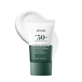 ANUA Heartleaf Silky Moisture Mild Sunscreen 50ml front view