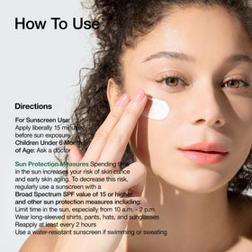 ANUA Heartleaf Sunscreen natural finish on skin