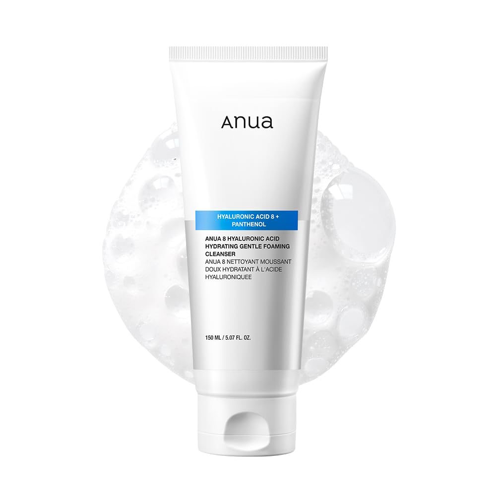 ANUA Hydrating Gentle Foaming Cleanser front view 5.07 fl. oz