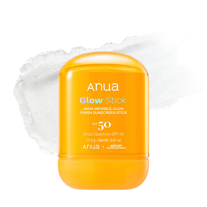 ANUA Invisible Glow Sun Stick front view with packaging