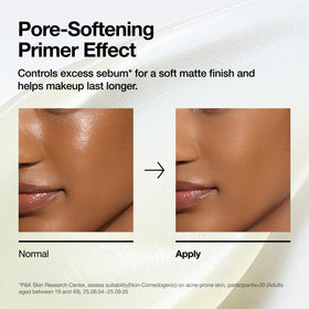 ANUA Invisible Matte Finish Sunscreen side view showing pump