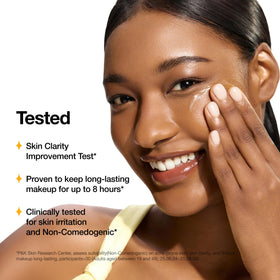 ANUA Invisible Matte Finish Sunscreen with makeup products for application