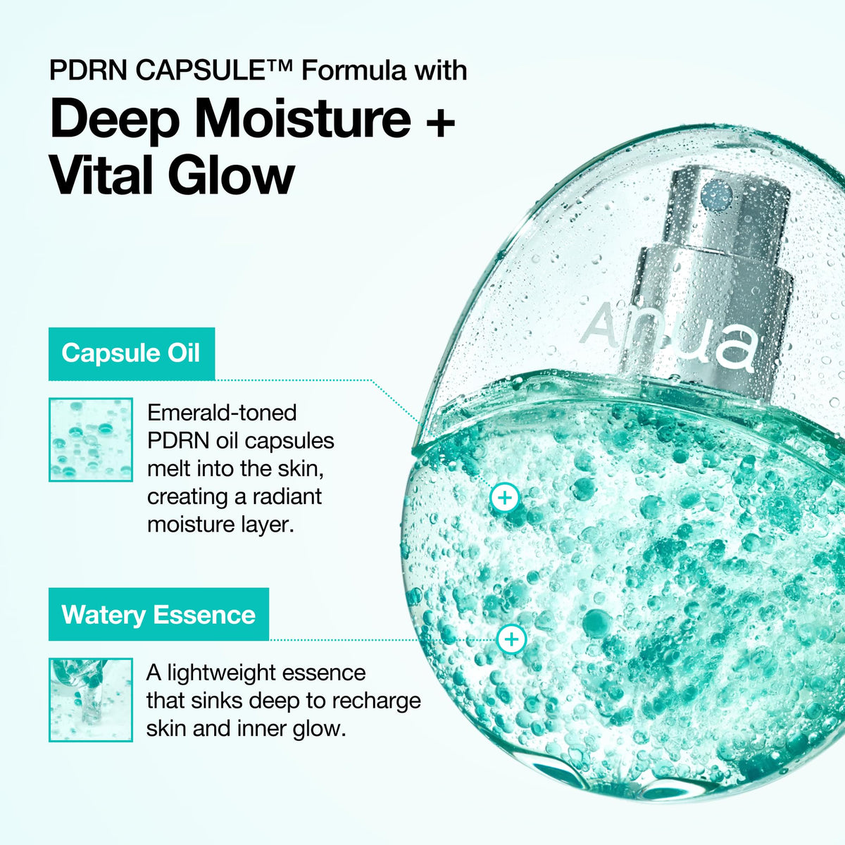 ANUA PDRN Collagen Glow Facial Serum Spray lifestyle shot