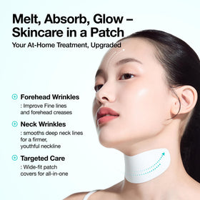 ANUA PDRN Collagen Melting Patch in use