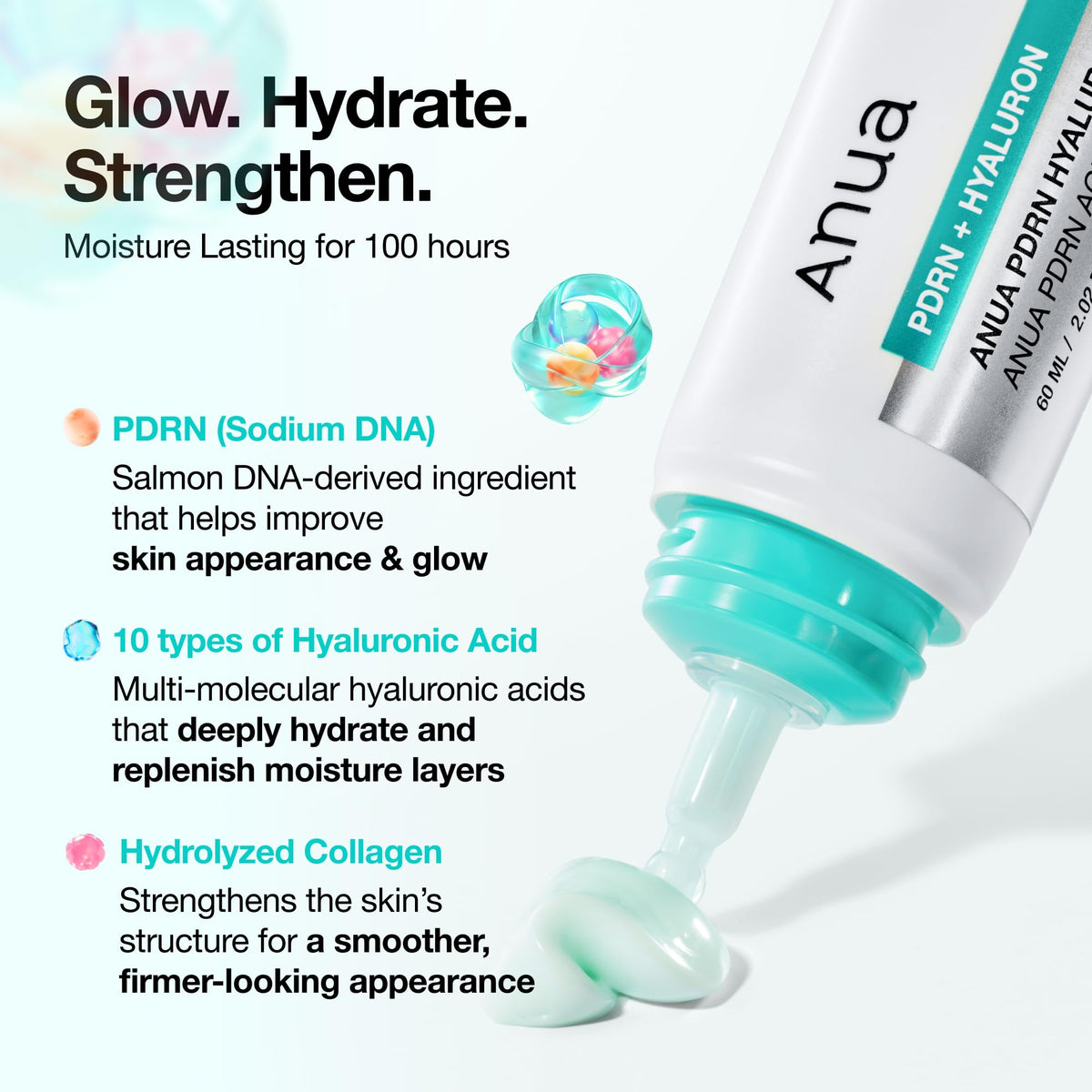 ANUA PDRN Hyaluronic Acid 100 Moisturizing Cream packaging