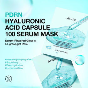 ANUA PDRN Hyaluronic Acid Capsule Serum Mask packaging