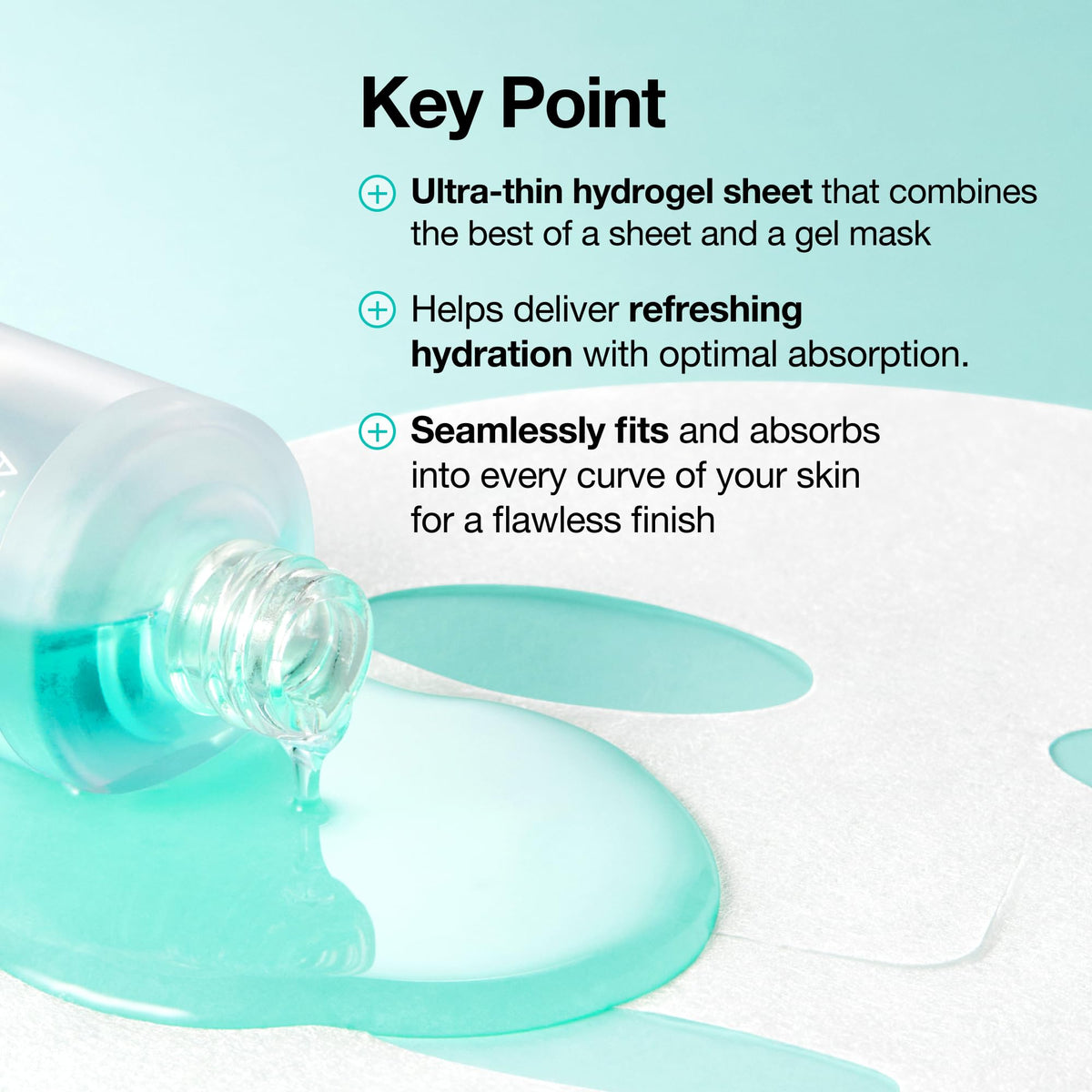 ANUA PDRN Hyaluronic Acid Capsule Serum Mask with serum details