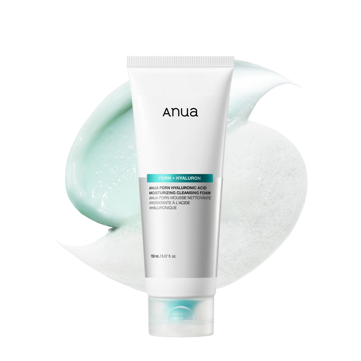ANUA PDRN Hyaluronic Acid Cleansing Foam front view