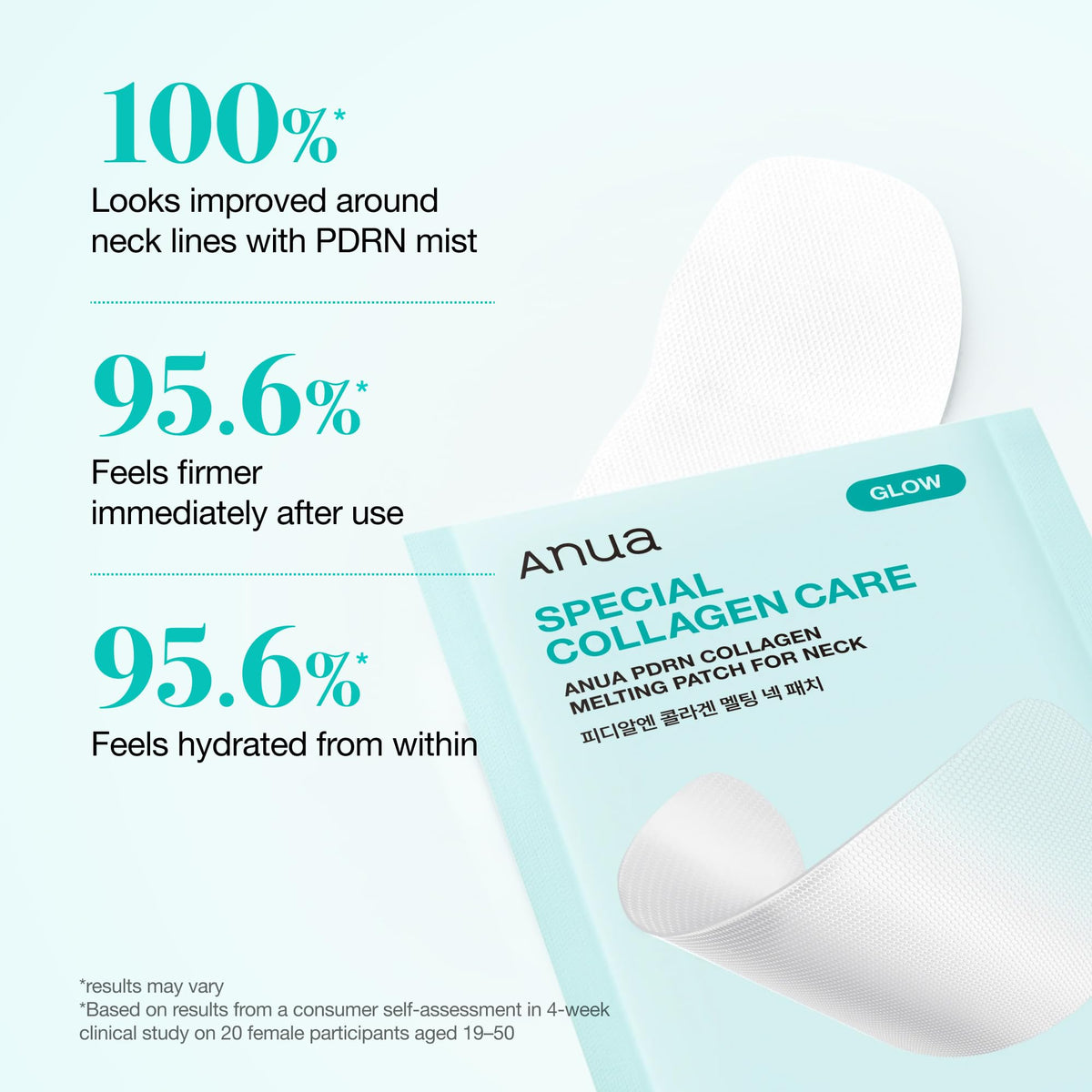 ANUA PDRN Mist paired with Collagen Melting Patch
