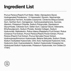 ANUA Peach 70 Niacin Brightening Collagen Mask essence pouring