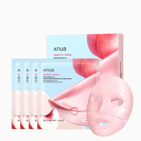 ANUA Peach 70 Niacin Brightening Collagen Mask packaging front view