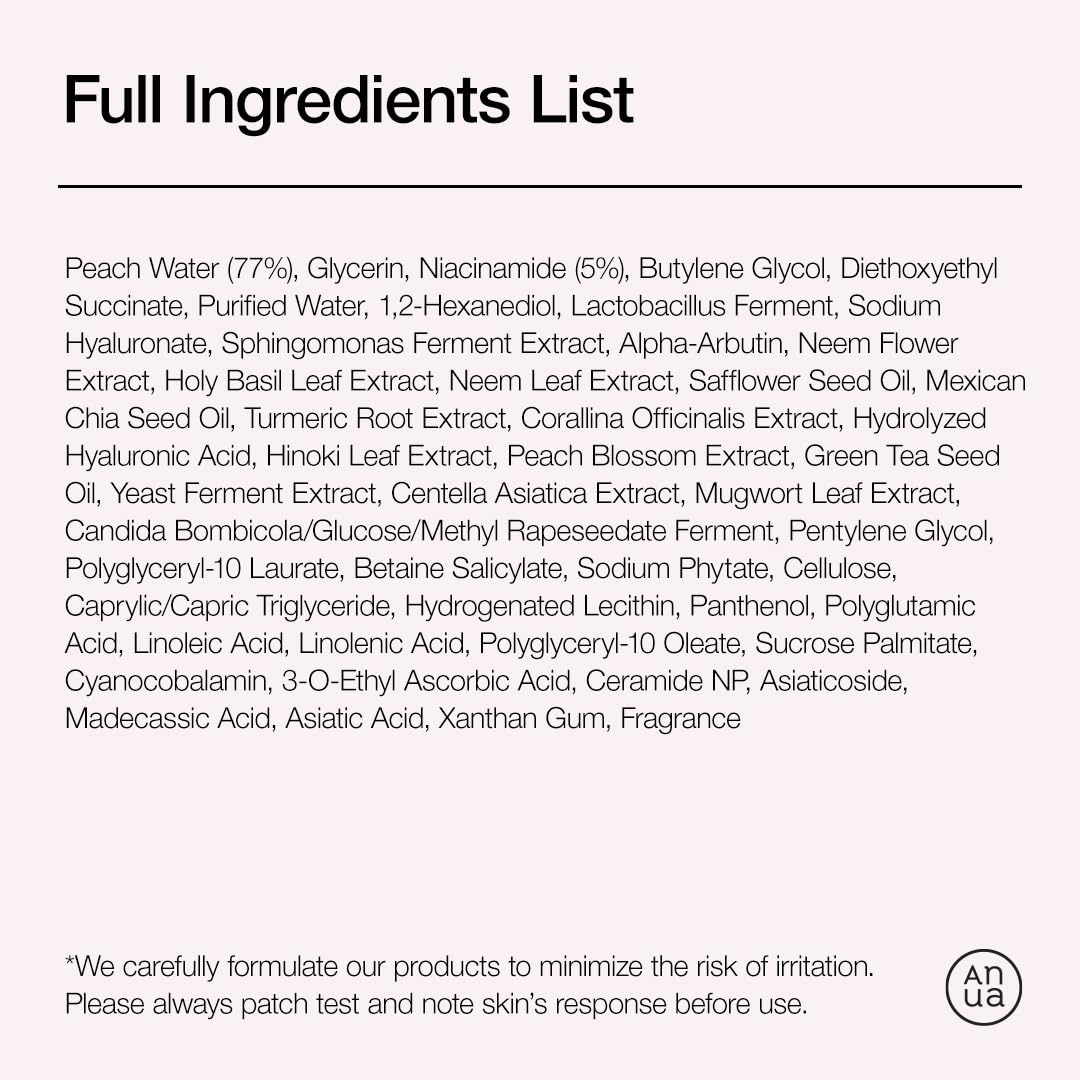 ANUA Peach 70 Niacinamide Serum lifestyle scene on vanity