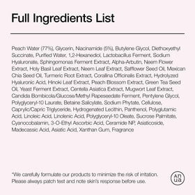 ANUA Peach 70 Niacinamide Serum lifestyle scene on vanity
