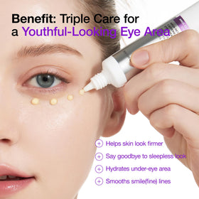 ANUA Retinol 0.1 Caffeine Eye Cream application on skin