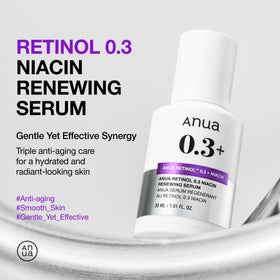 ANUA Retinol Serum texture on hand