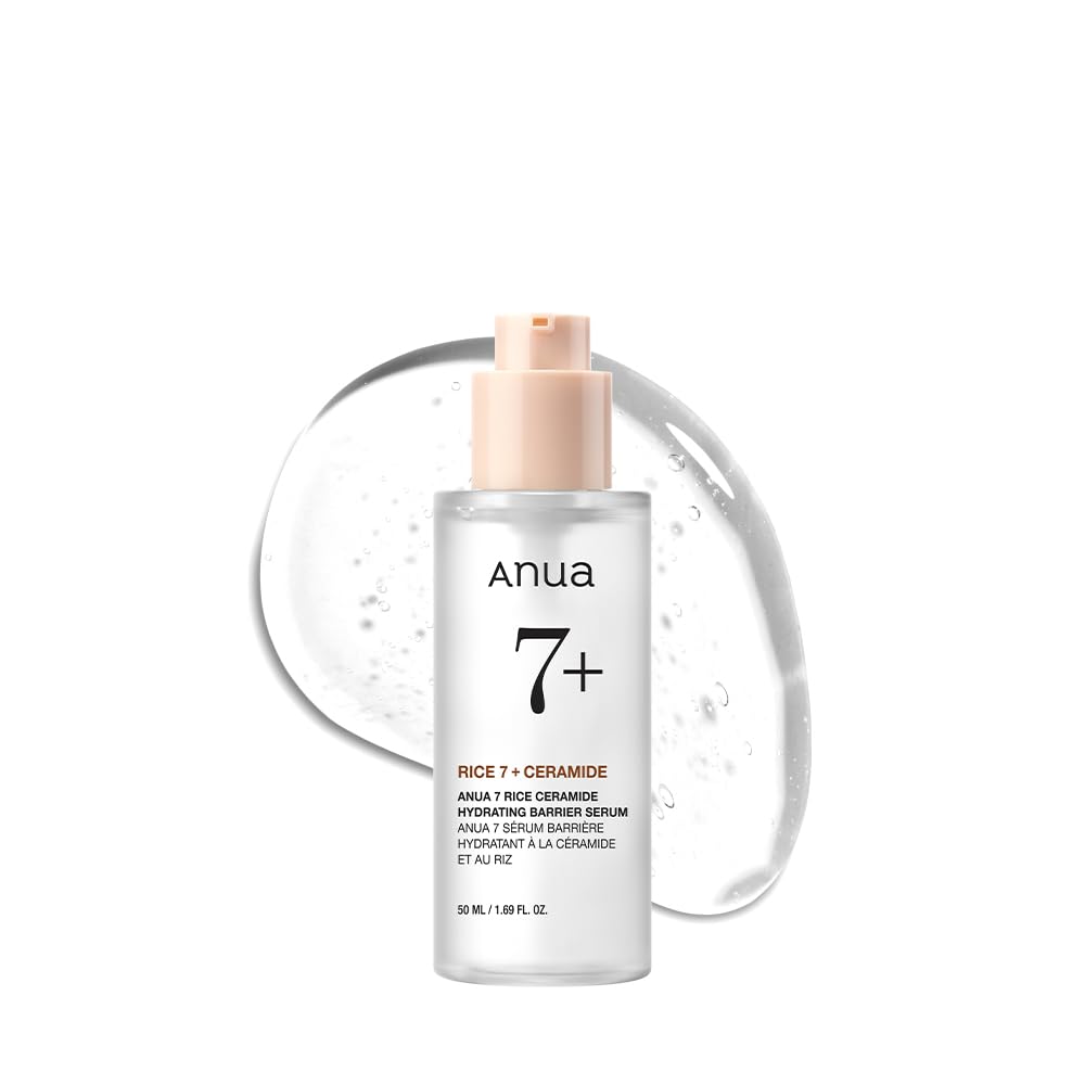ANUA Rice Ceramide 7 Hydrating Barrier Serum front view