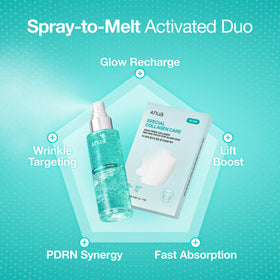 ANUA Salmon DNA PDRN Collagen Melting Patch on a skincare table