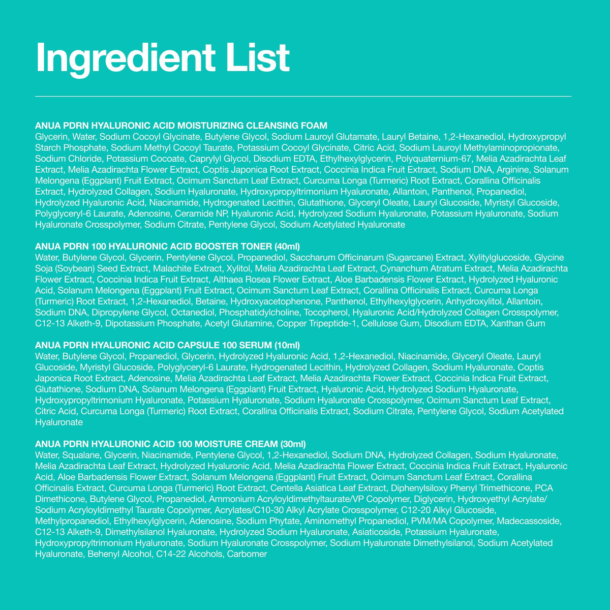 ANUA Salmon DNA PDRN Glow Essential Starter Kit packaging