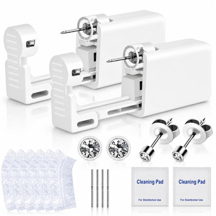 Anzero Ear Piercing Kit front view with two disposable guns