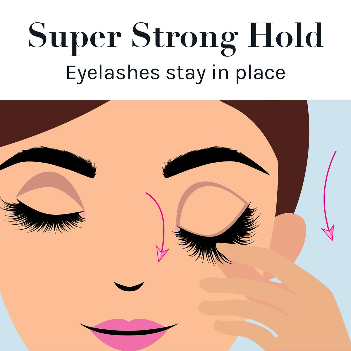 AOA STUDIO Eyelash Adhesive 4 pack on a makeup table